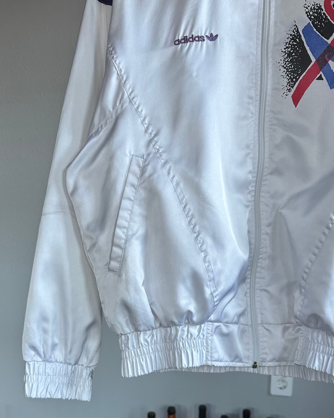 [L]아디다스 90s 재팬 올드스쿨 스테판 에드베리 테니스 바람막이 상품이미지6