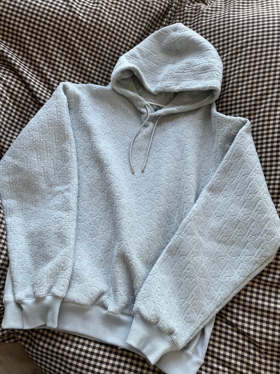 디올 / 테리후드 파스텔 민트 컬러 / XL 상품이미지1