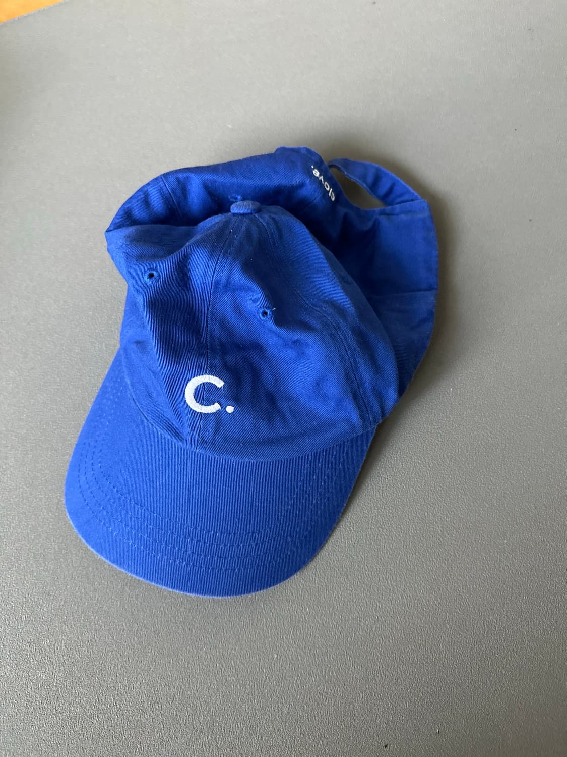 클로브 C 볼캡 블루 새상품 상품이미지1