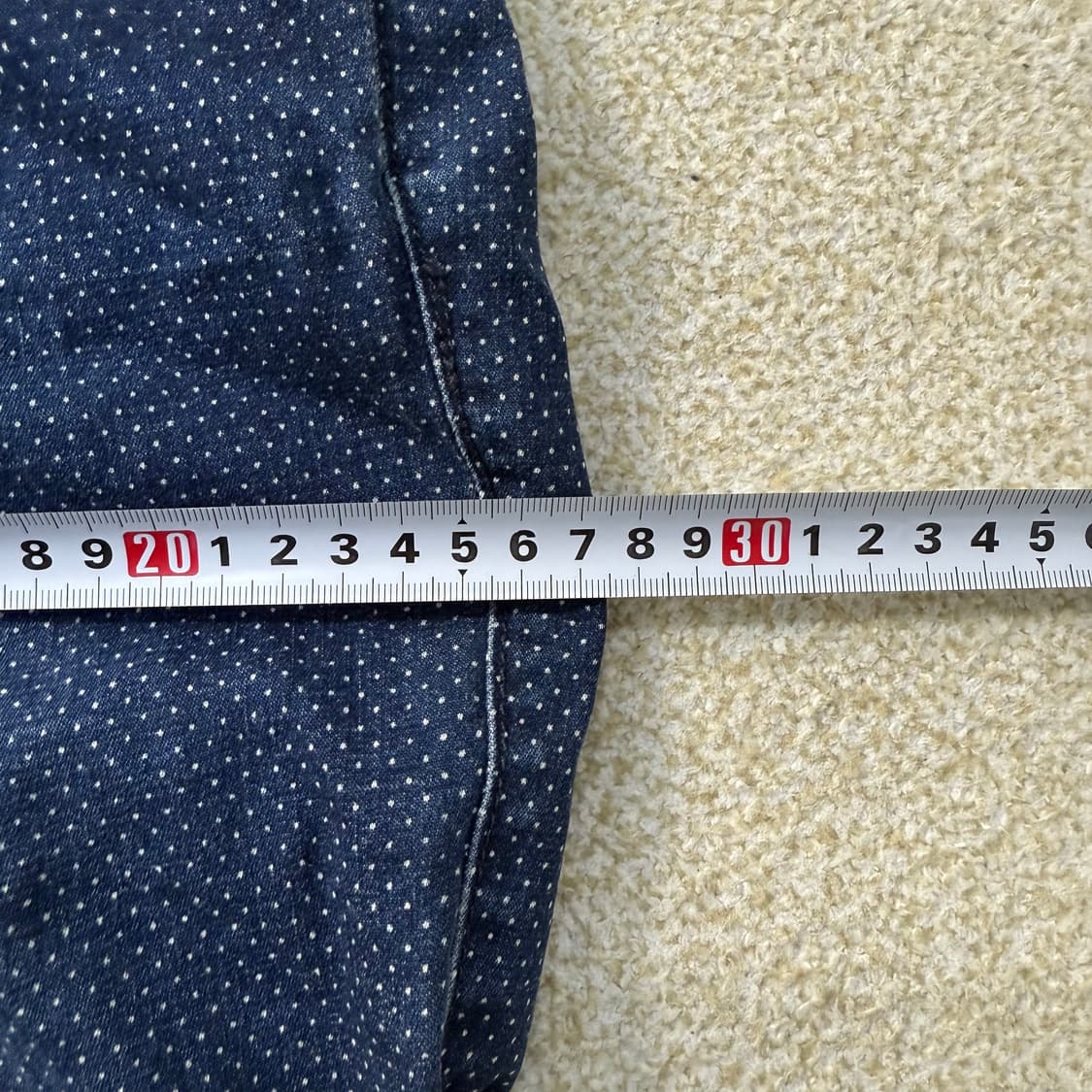 [31/32] 타미힐피거 도트패턴 데님팬츠 1231T1 상품이미지6