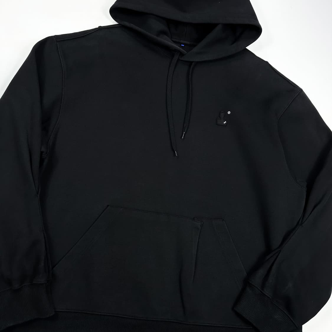 아더에러 블랙 포인트 로고 헤비 후드티 (실측 XL) 상품이미지4