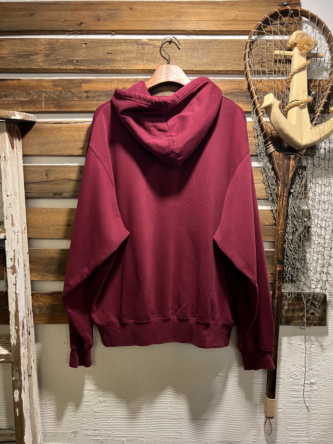 [M]나이키 USA MINESOTA 버건디 후드 티셔츠 상품이미지7