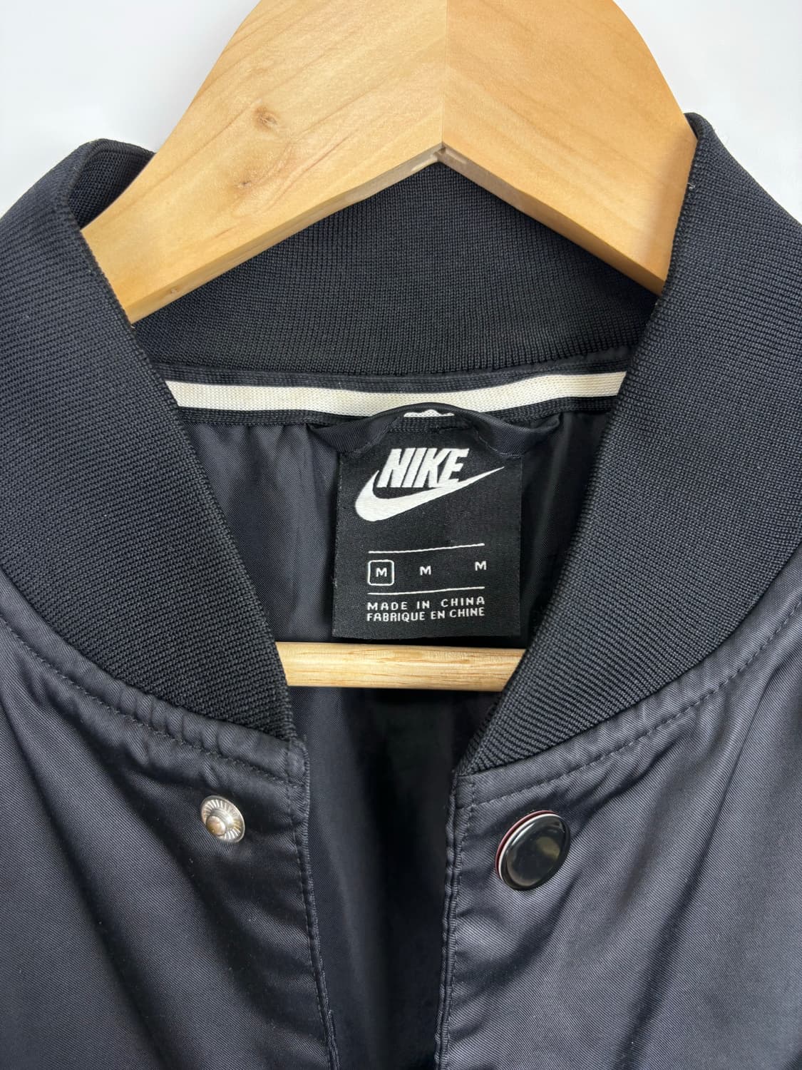 나이키 스펠 빅로고 우븐 바시티 자켓 상품이미지4