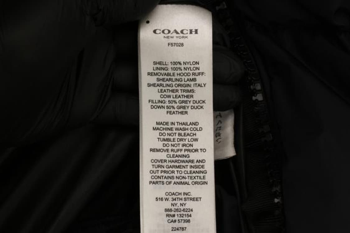 Coach 퍼 후디 패딩 상품이미지6