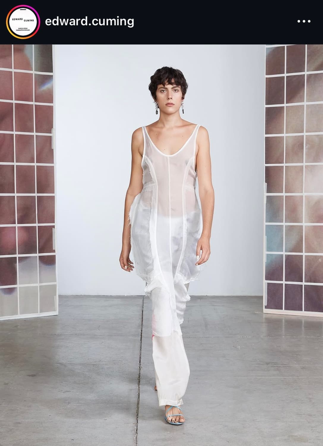 edward cuming white dress 상품이미지4