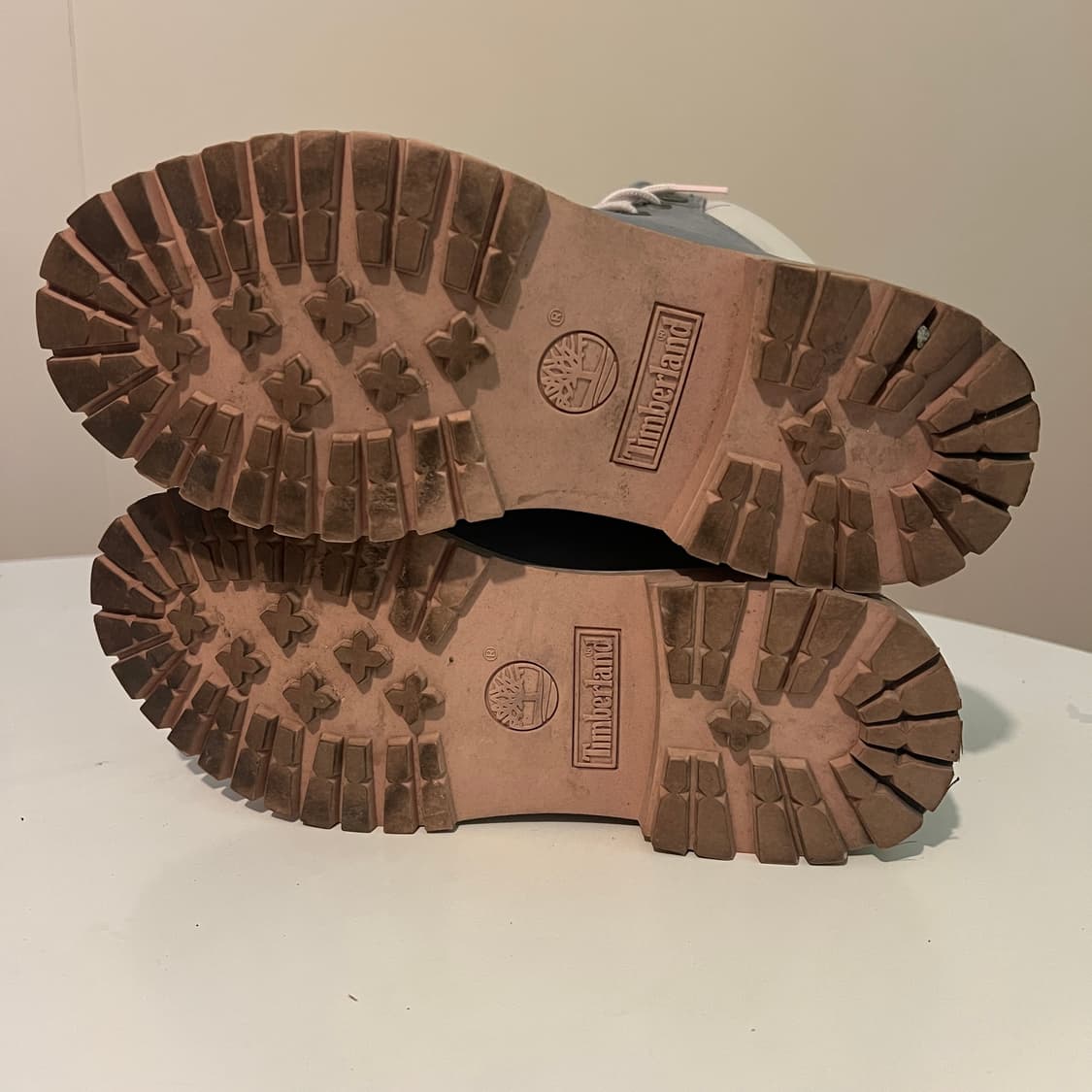 팀버랜드 6인치 핑크 그레이  상품이미지5