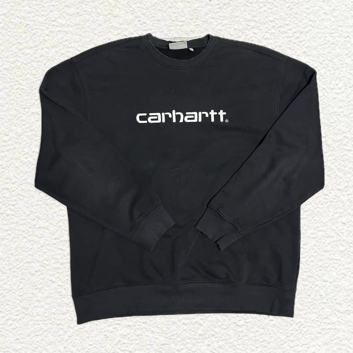 칼하트 wip 맨투맨 블랙 XXL 상품이미지1
