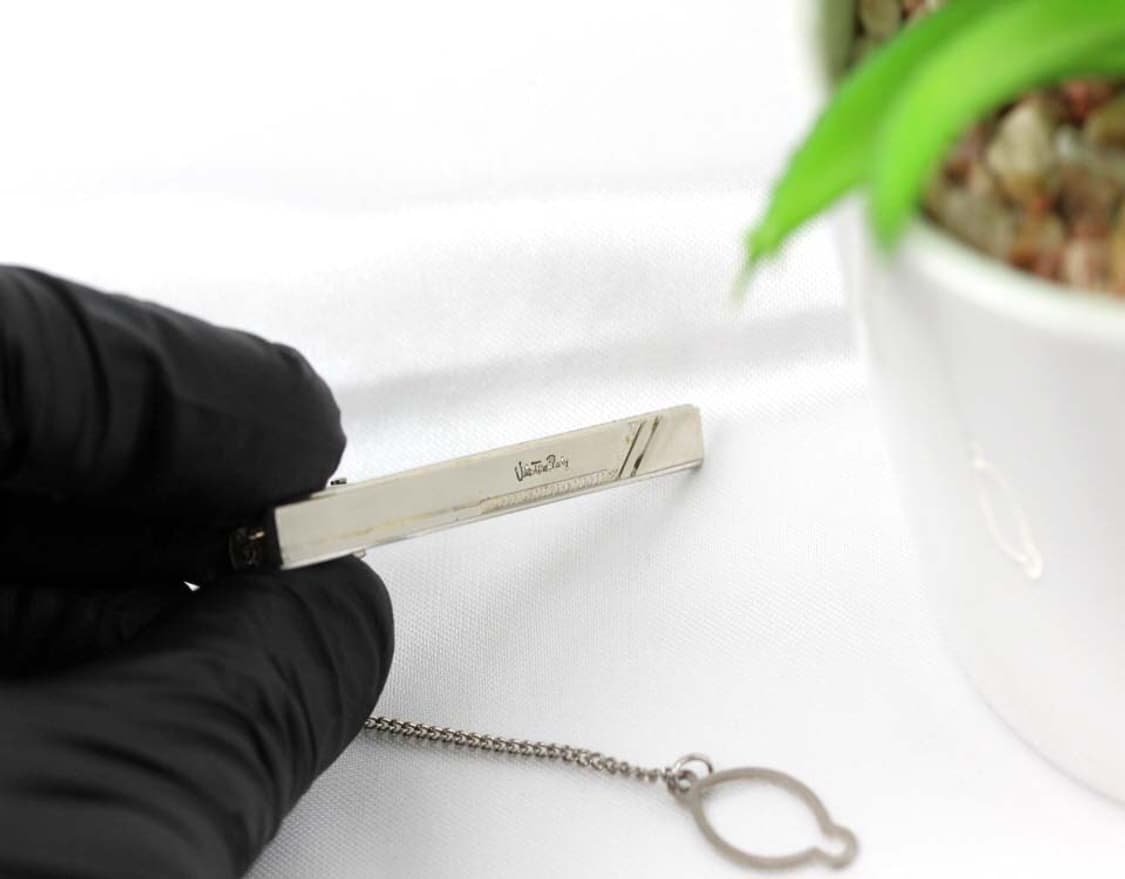 발렌티노 루디 A-등급 4.9cm 남자 명품 넥타이핀 상품이미지4