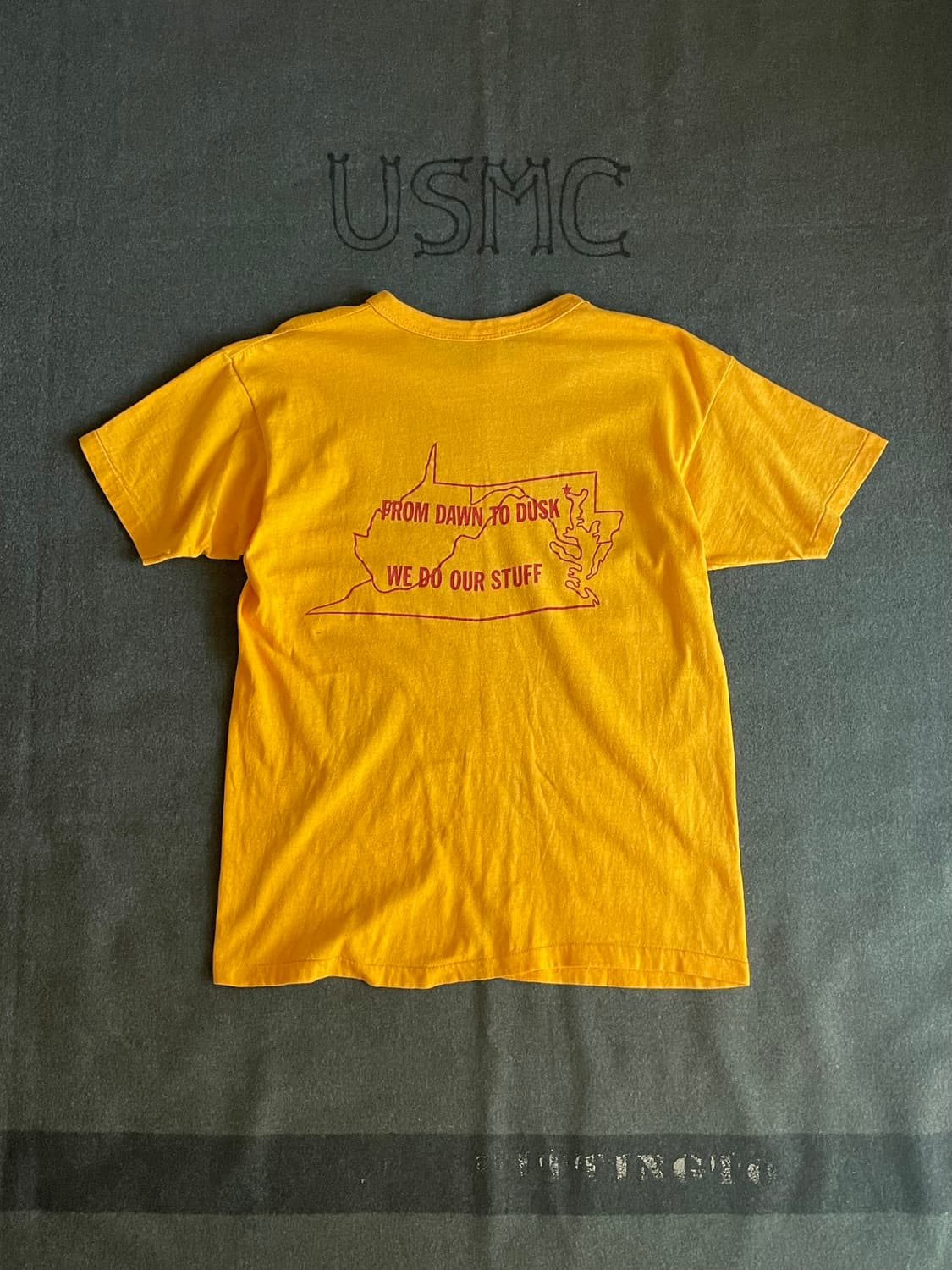 80s USMC Champion T Shirt 상품이미지4