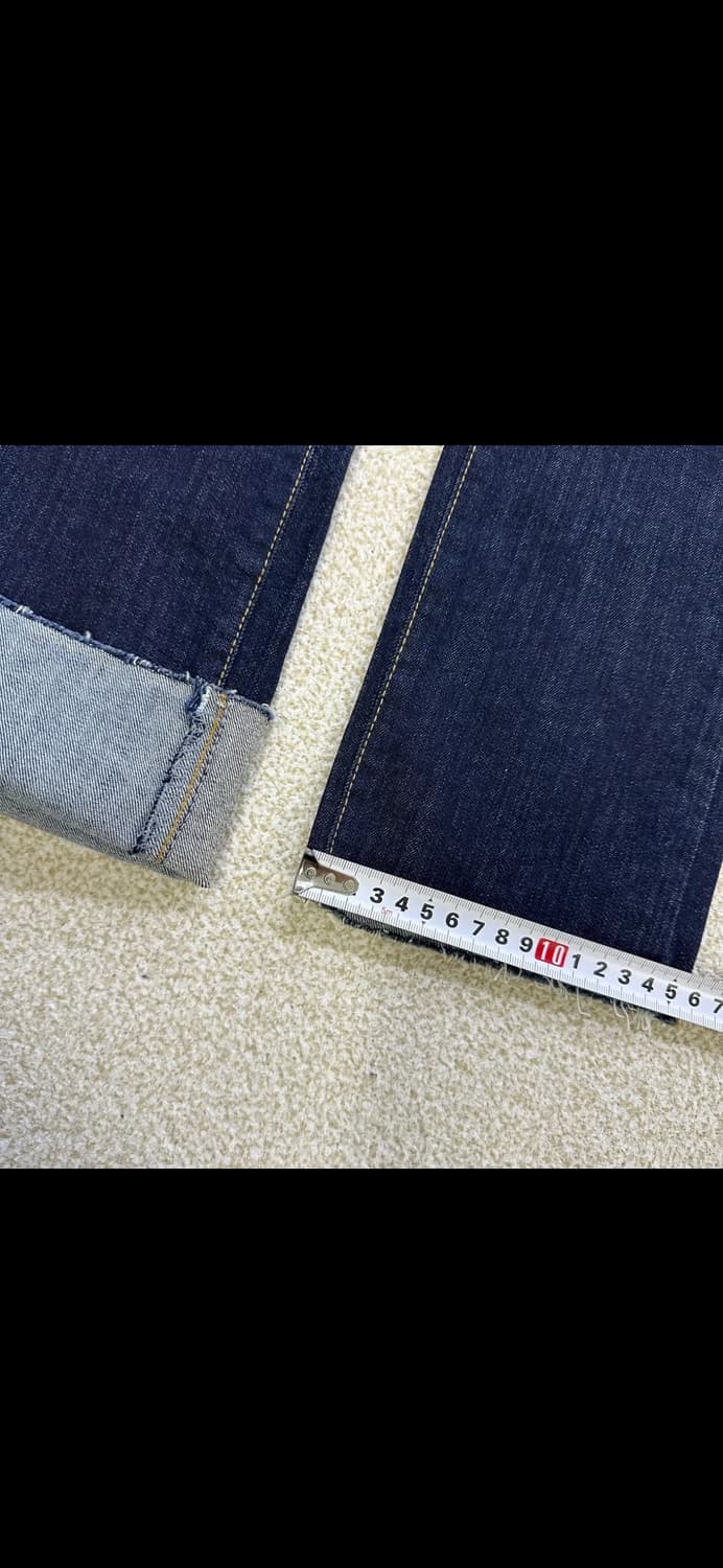 여성 청바지 다크 네이비 상품이미지6