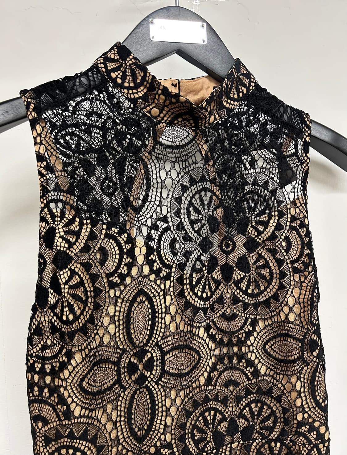 Forever 21 레이스 롱 드레스 블랙 S 상품이미지3