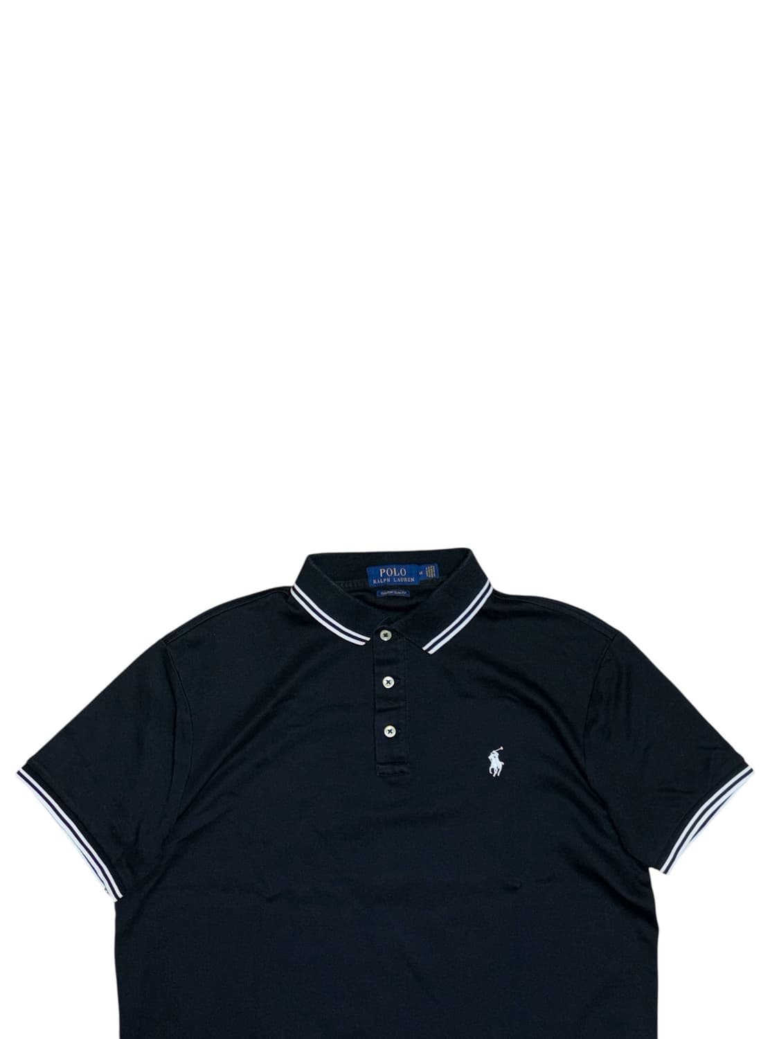 폴로 랄프로렌 화이트포니 카라 반팔티셔츠 상품이미지3