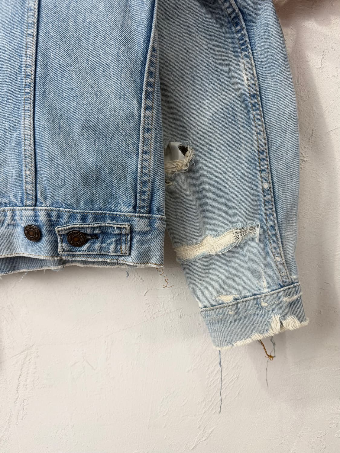 빈티지 리바이스 하드 페이디드 데님 자켓 상품이미지7
