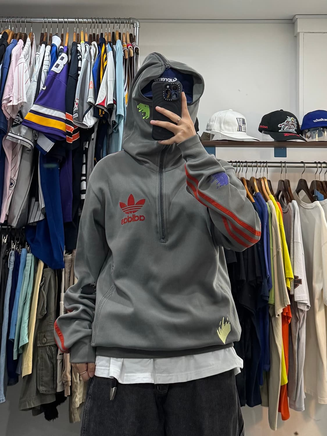 09s 아디다스 rare 후드 져지 상품이미지7