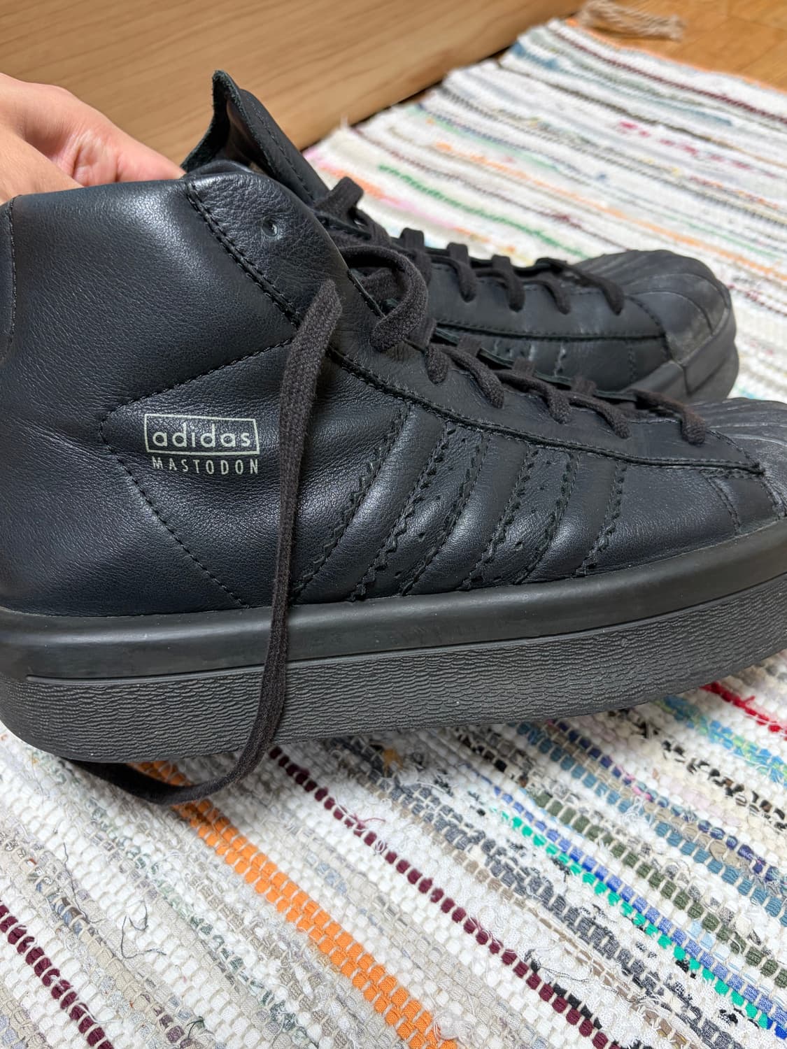 아디다스 릭 오웬스 마스토돈 트리플 블랙 265 상품이미지2