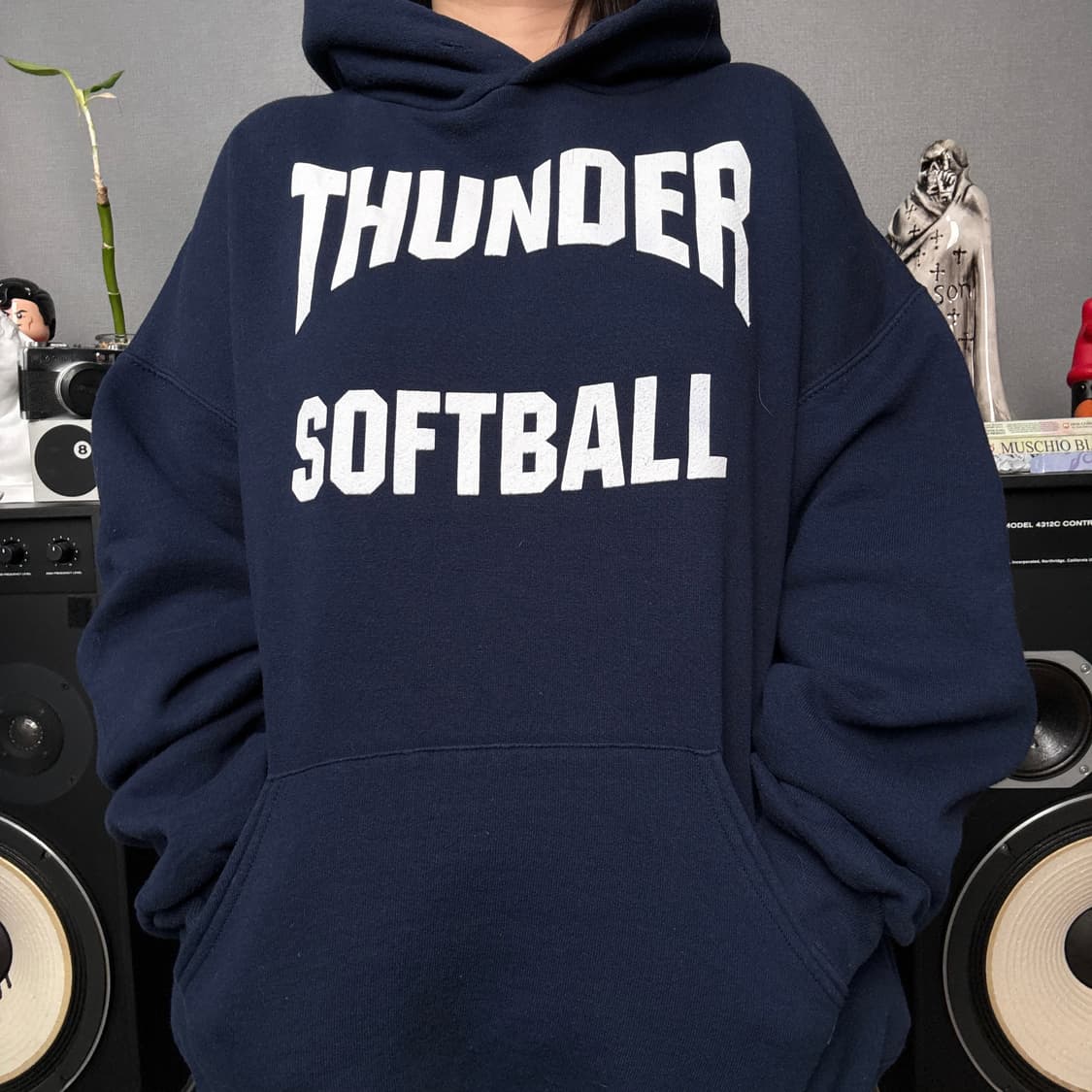 러셀애슬레틱  네이비 후드티 상품이미지1