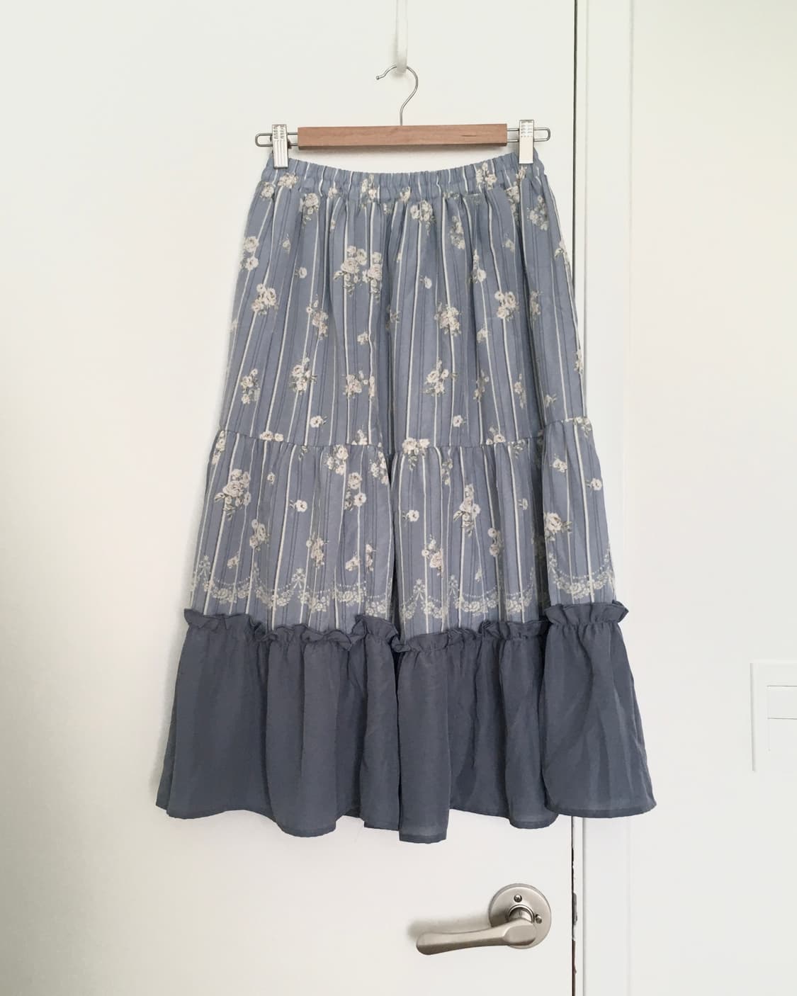 AXES FEMME Floral Tiered Skirt 상품이미지1