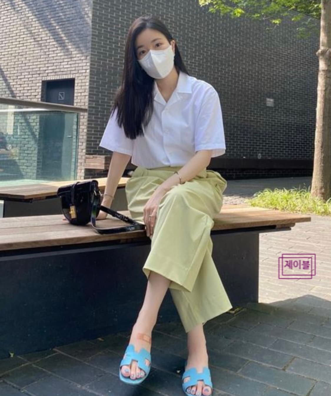 아비에무아 캠프 칼라 포플린 셔츠 상품이미지4