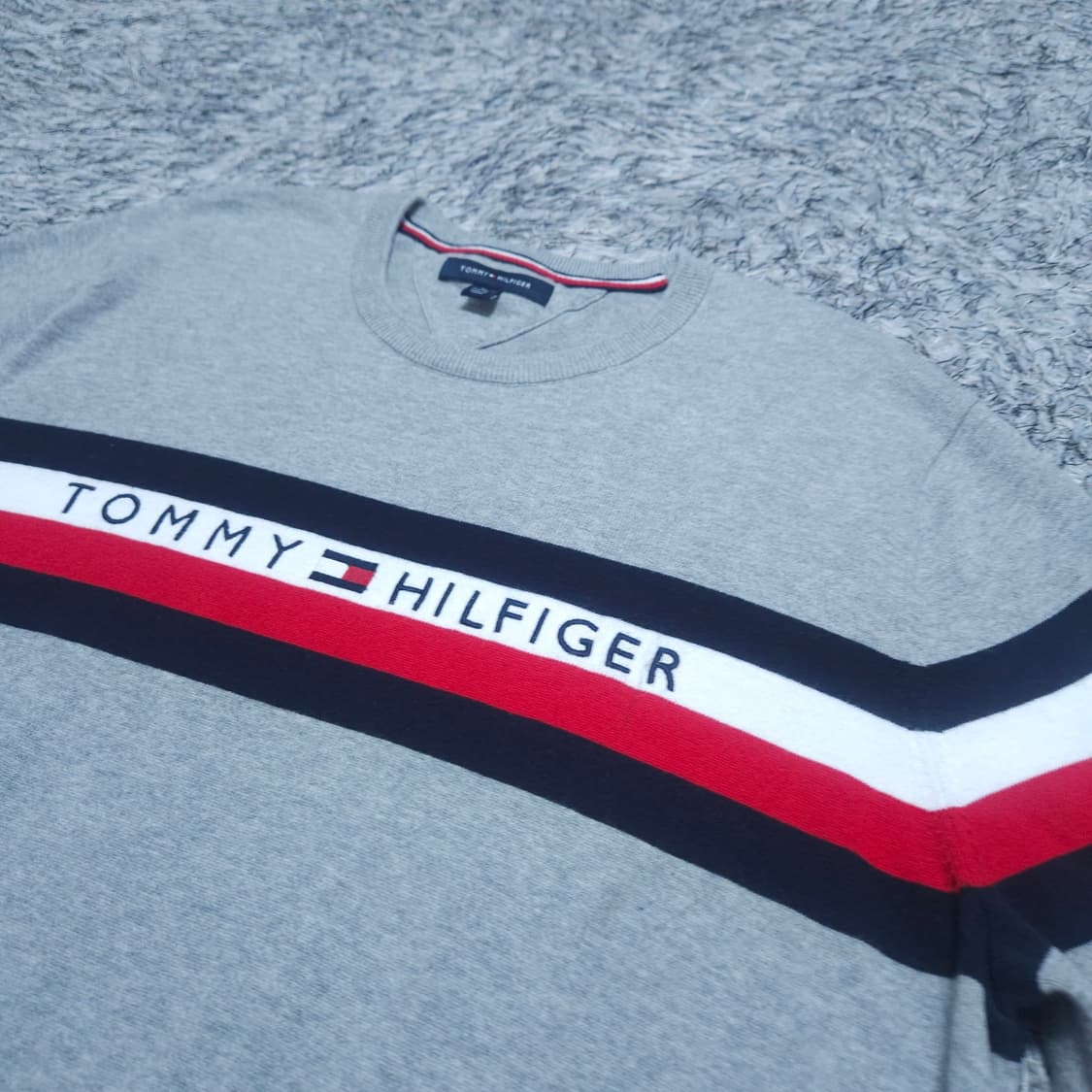 타미힐피거) XL 남자 라운드 면니트 / 왕눈이샵 상품이미지4