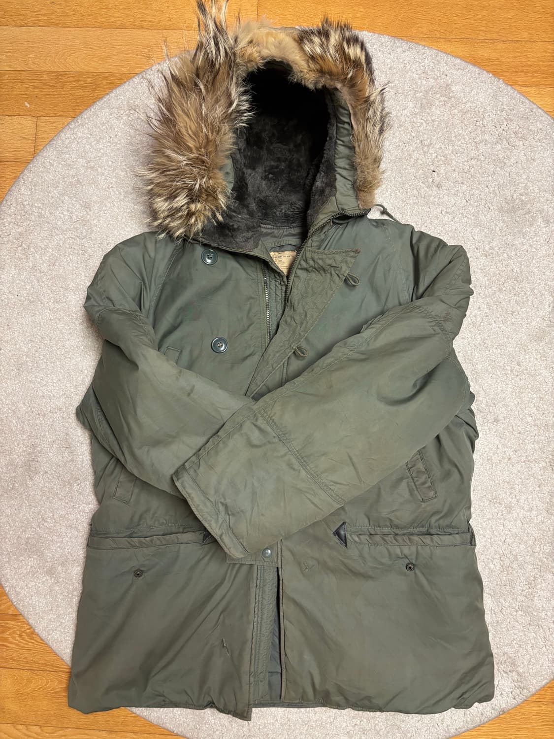 60s N-3B 파카 skyline 상품이미지2