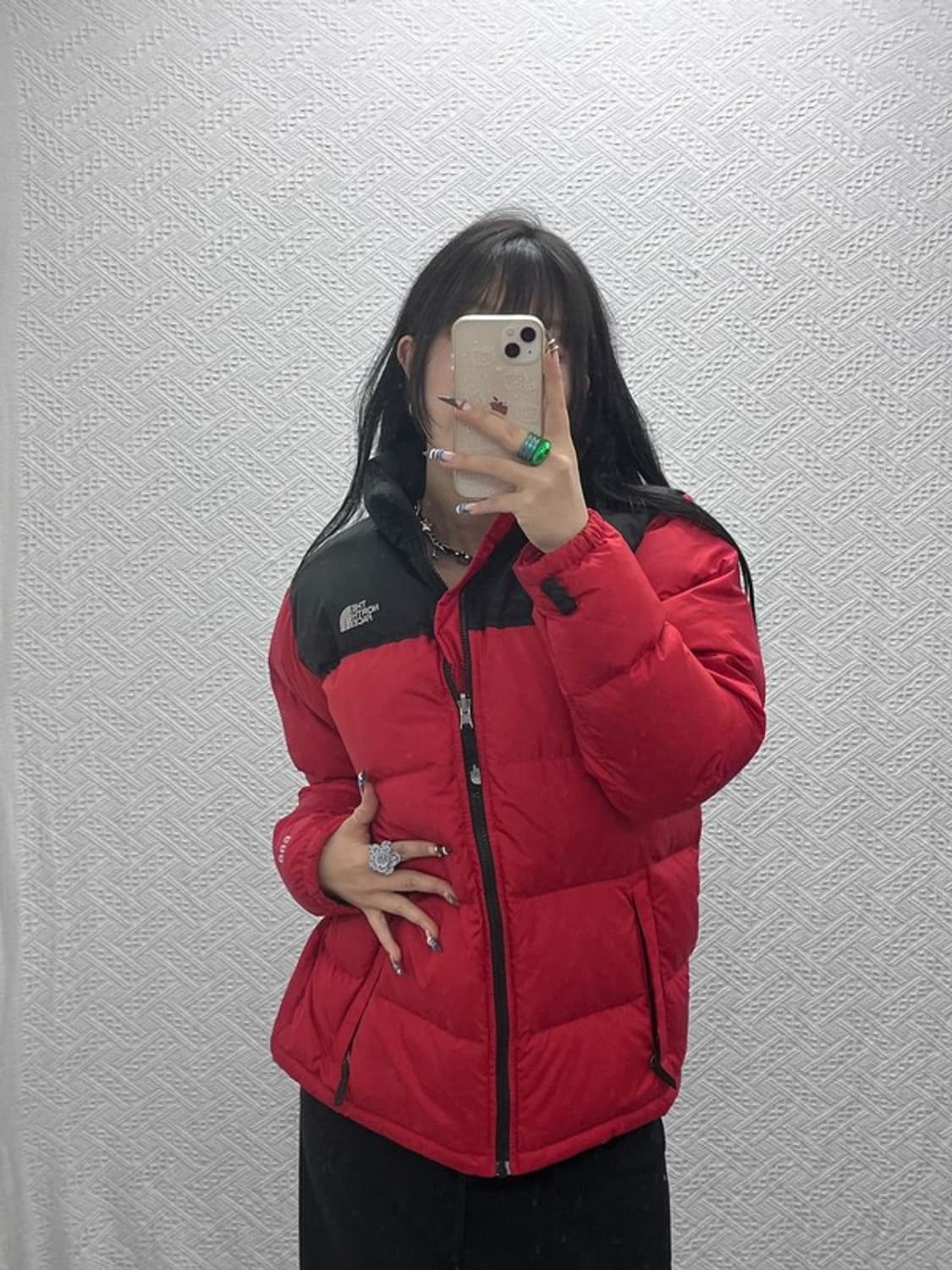 노스페이스 레트로 Y2K 00's 눕시 구스다운 패딩 XL C07945 상품이미지2