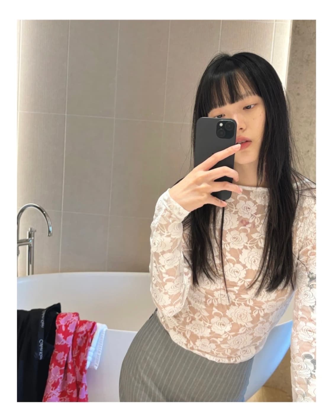 nuuanu 누아누 rugo long sleeve_white 새상품 택O 상품이미지1