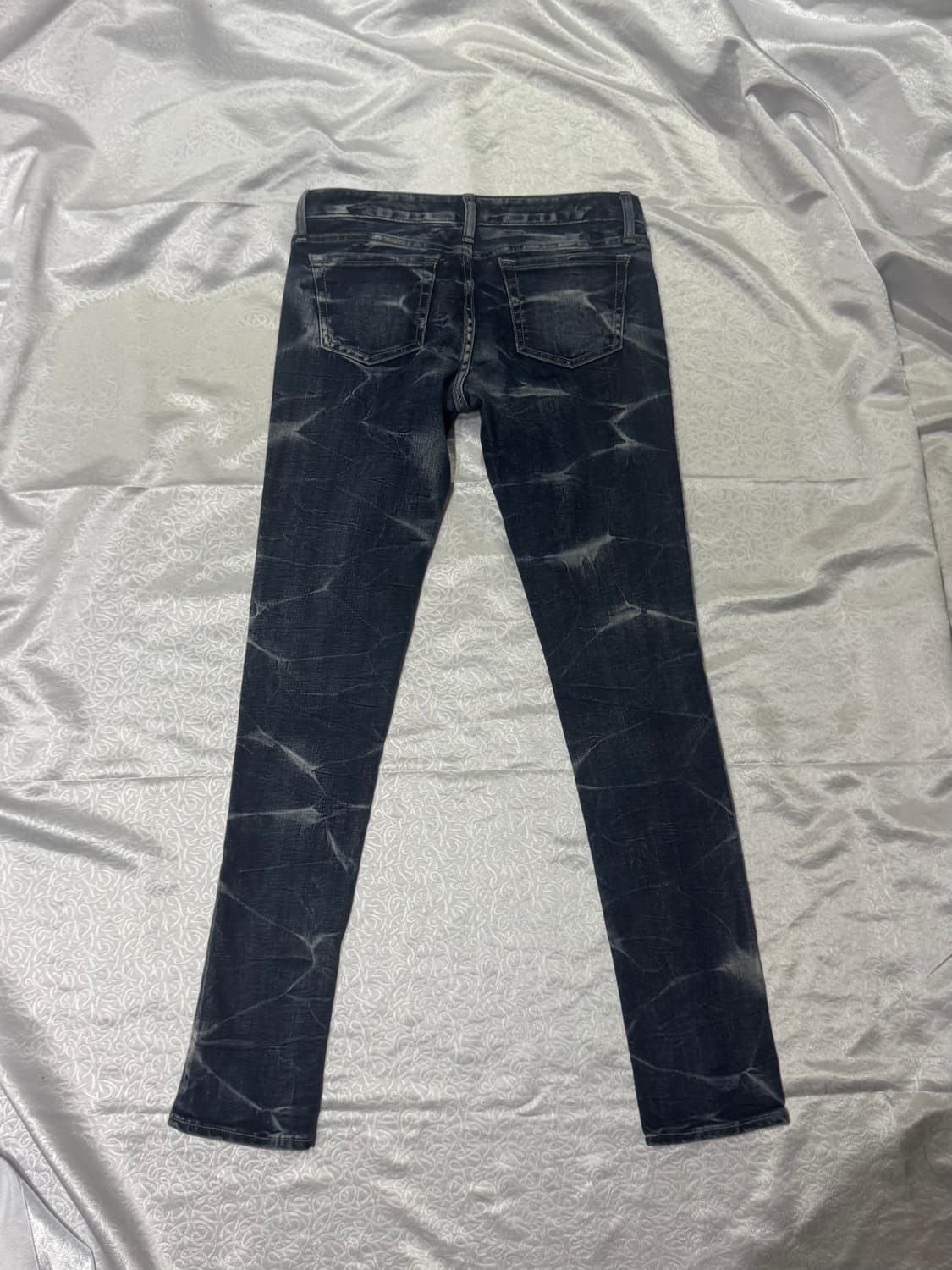 ”moussy“Crease Washing denim jeans 상품이미지1