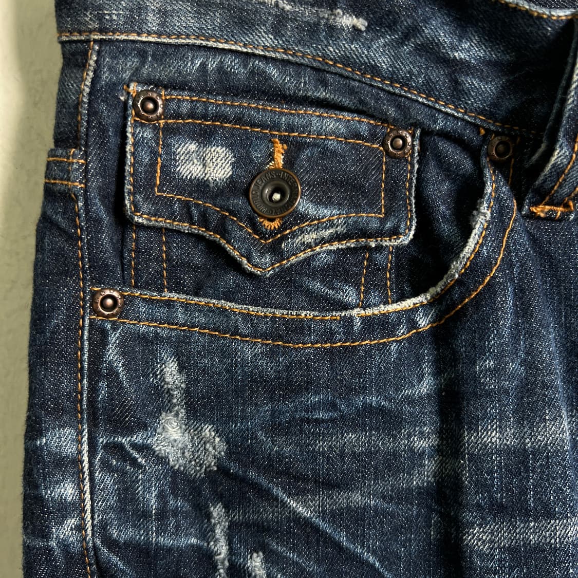 Nylaus 워싱 플레어 데님 팬츠 31 상품이미지8