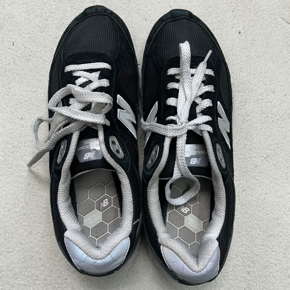 뉴발란스  프레쉬폼 워킹 1880 V1 운동화 블랙 270 상품이미지5