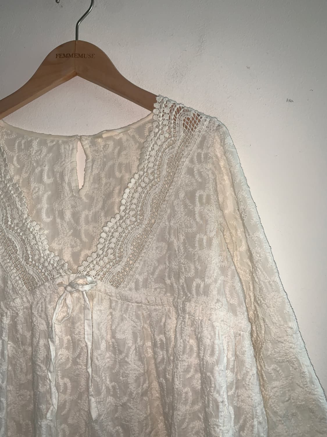 Aoi lace v top dress 상품이미지3