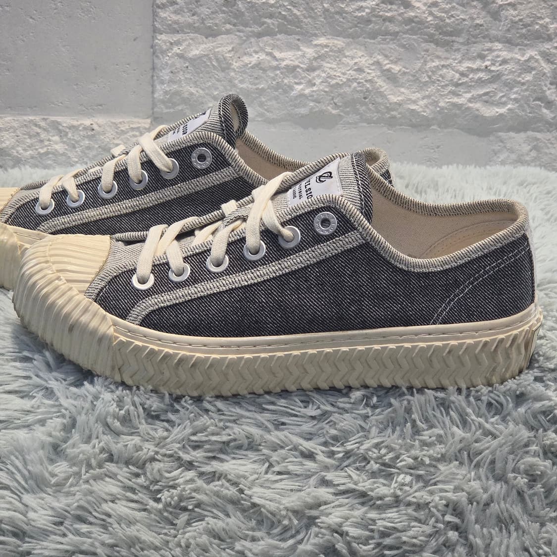 6q-12:엑셀시오르 볼트 로우 데님 블랙 (250mm)-거의새거 상품이미지2