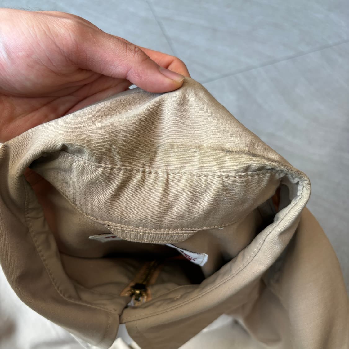 70년대 생산 맥그리거 드리즐러 베이지 자켓  상품이미지9