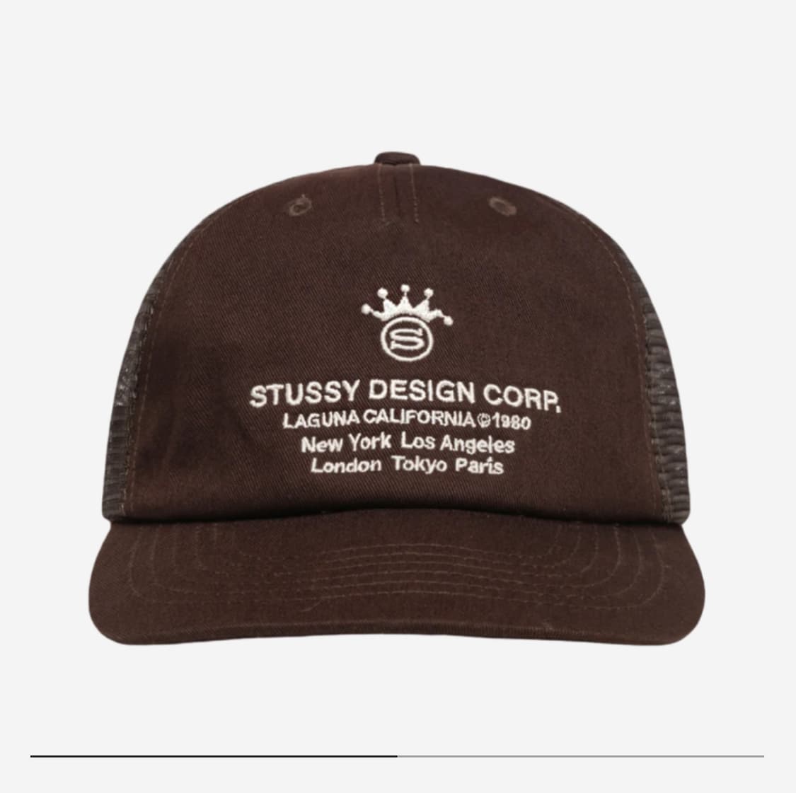 Stussy Low Profile Design Corp Trucker S 상품이미지1