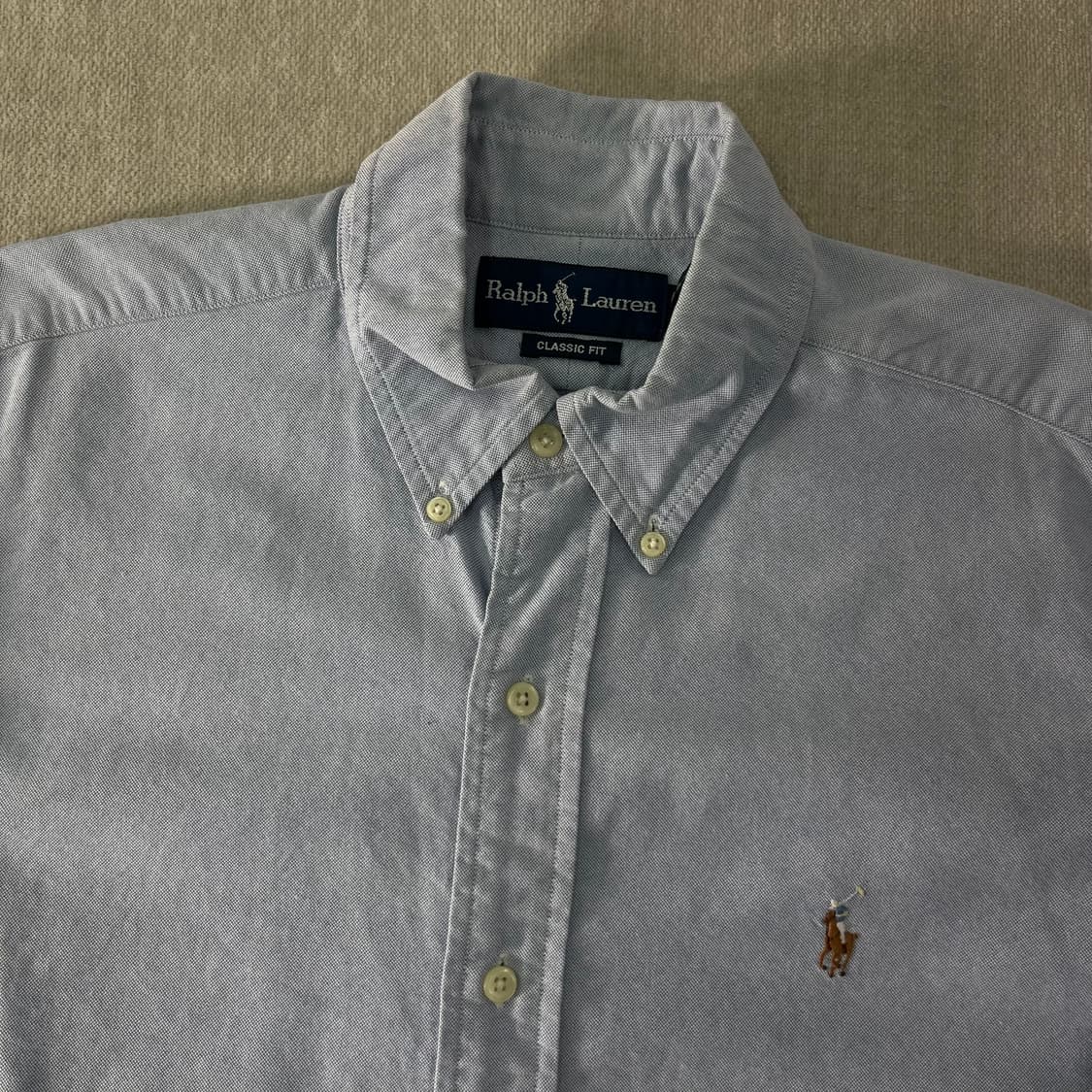 100 폴로랄프로렌 일본판 옥스퍼드 코튼 셔츠 상품이미지2