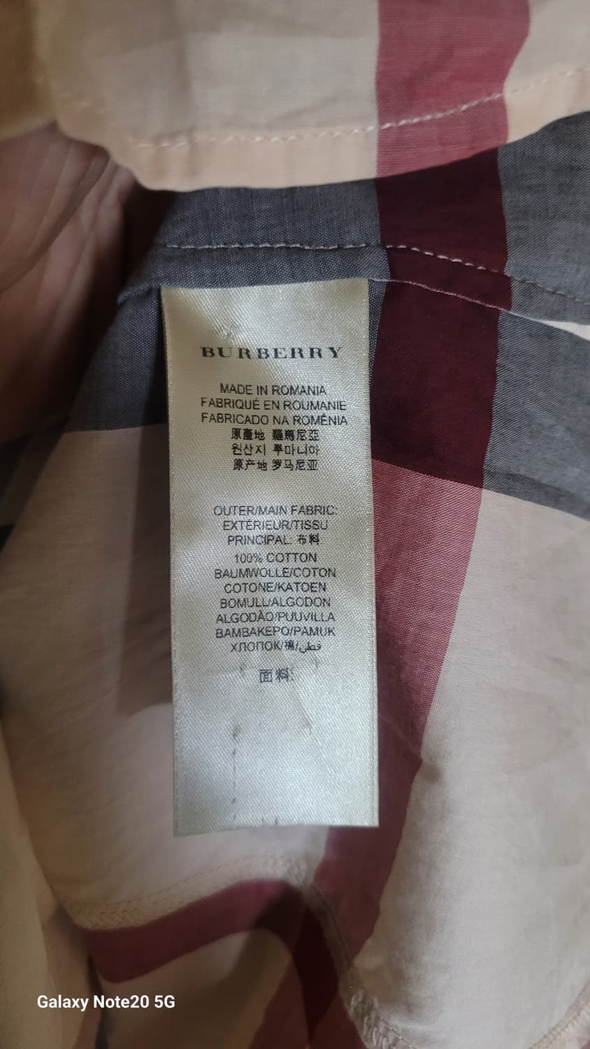 버버리 셔츠 상품이미지4