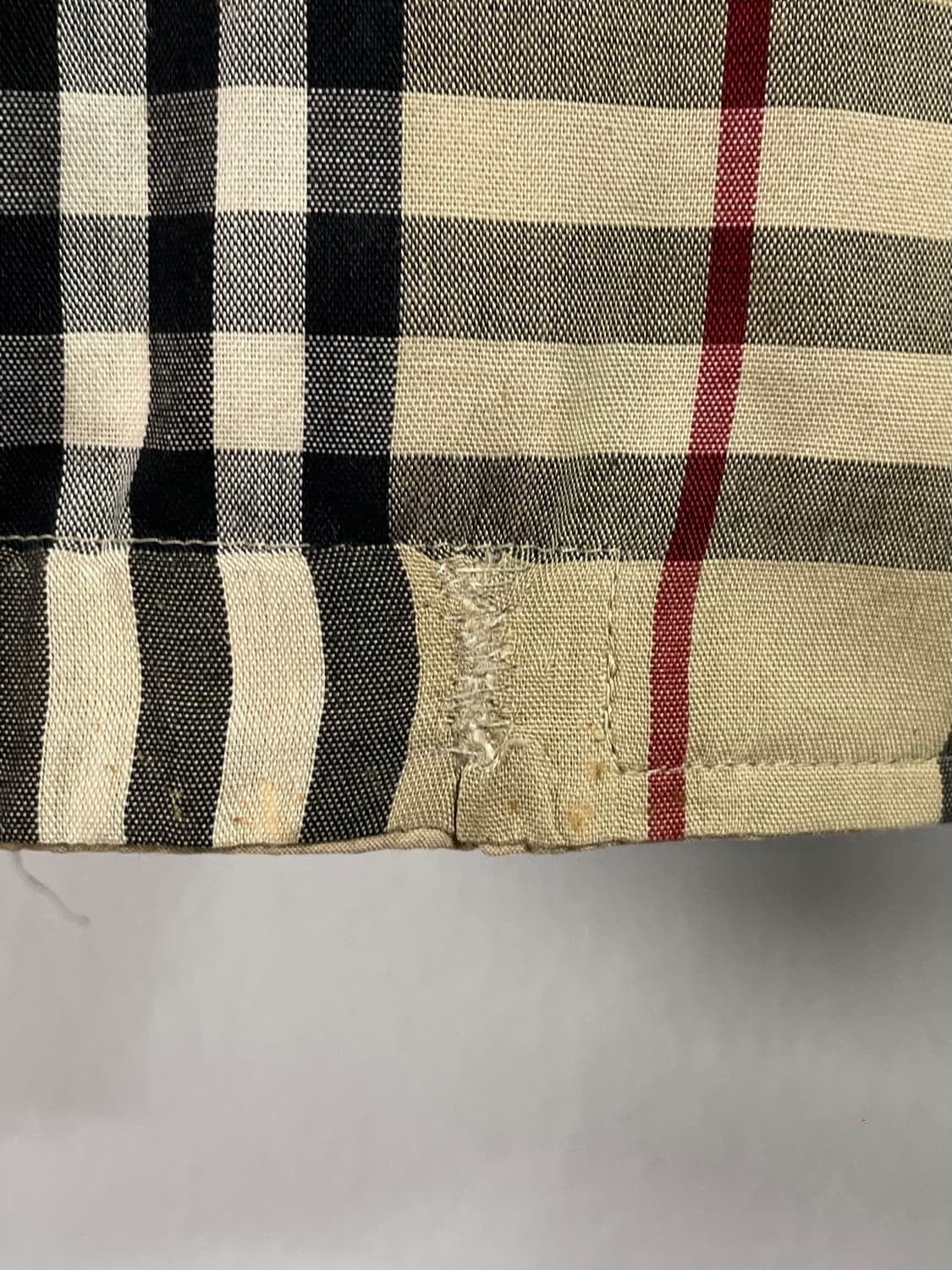 버버리 노바체크 리버시블 블루종 자켓 (on.209) 상품이미지8