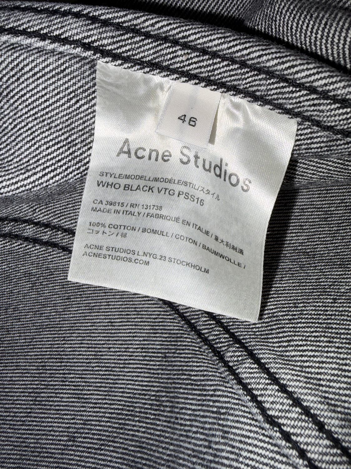 아크네 스튜디오 청자켓 상품이미지3