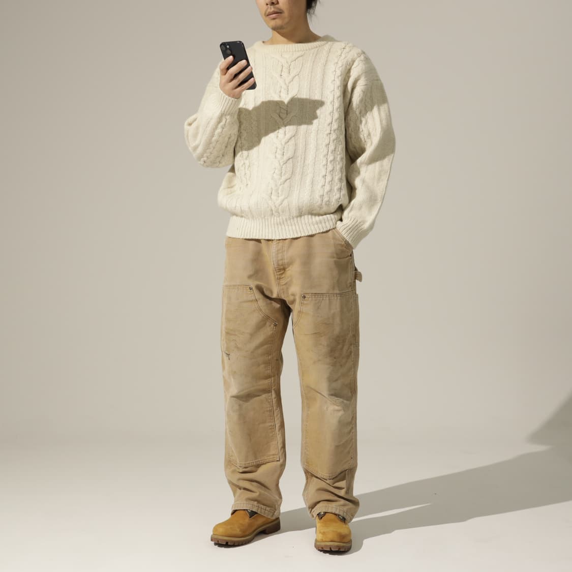 셔틀랜드 울 피셔맨 니트 상품이미지8