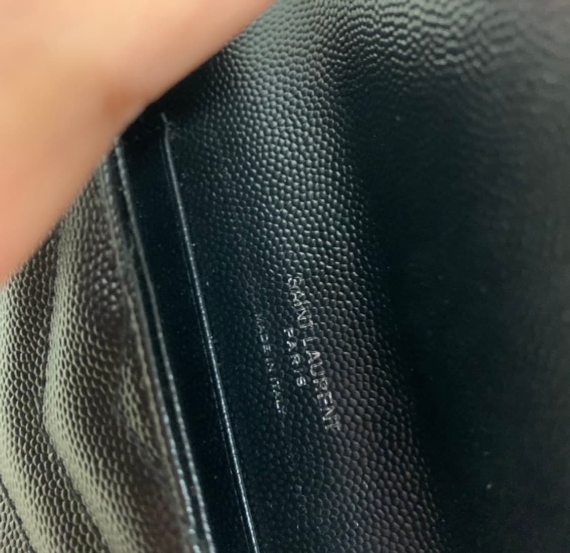 (오늘만) 생로랑 지갑 블랙 은장 풀박스 상품이미지6