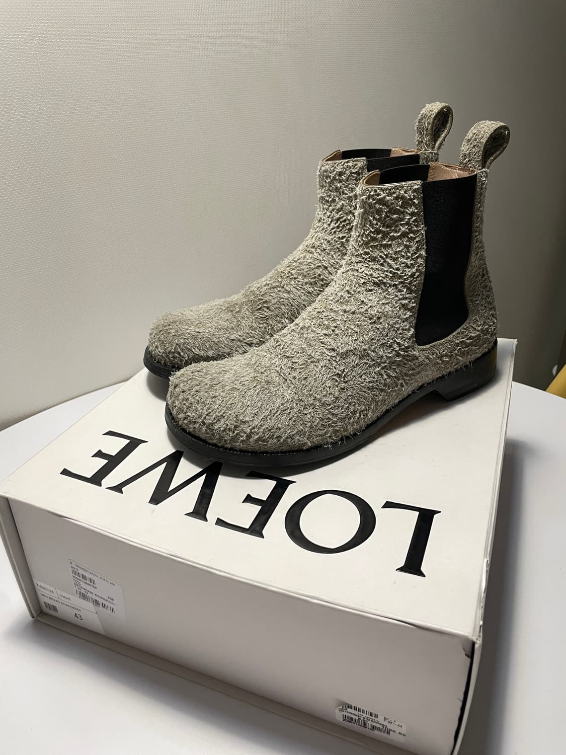 로에베 캄포 브러쉬드 스웨이드 첼시부츠 43 275사이즈 상품이미지3