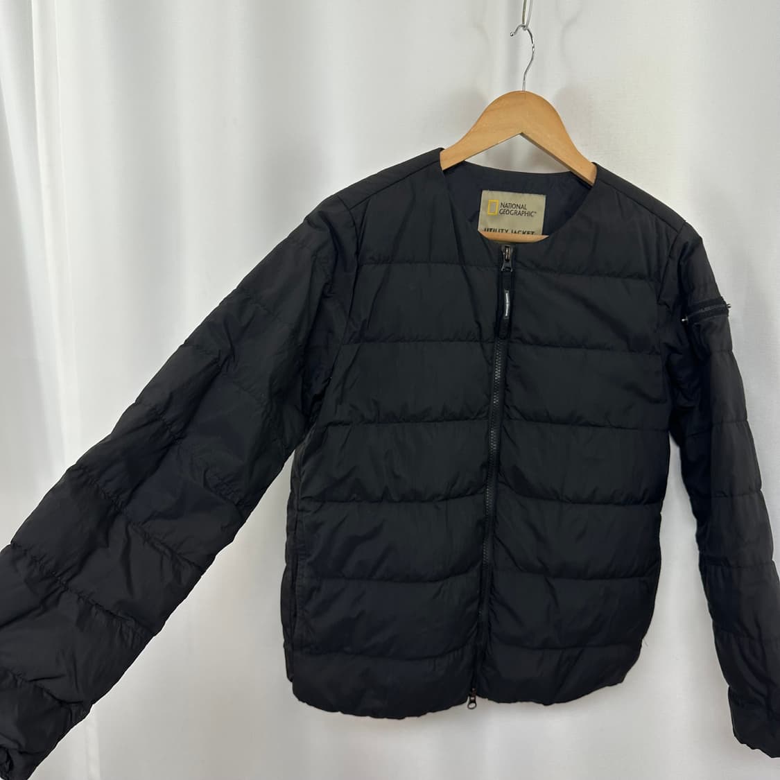   네셔널지오그래픽 여자 경량패딩 자켓 검정 90 S EW 상품이미지2