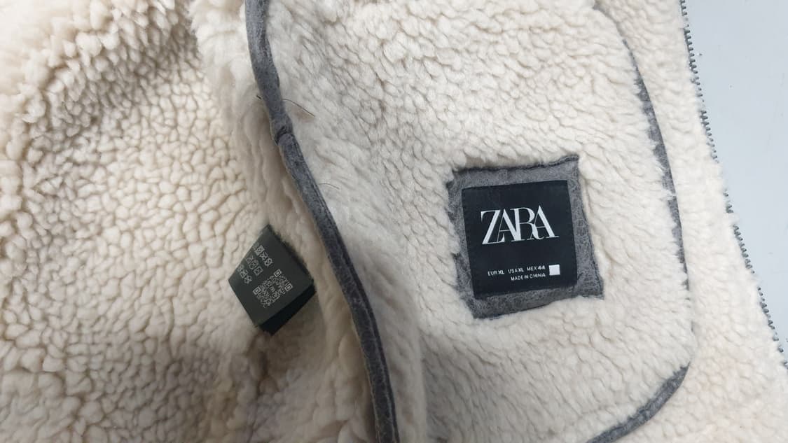 자라 ZARA 무스탕 자켓 XL 상품이미지8