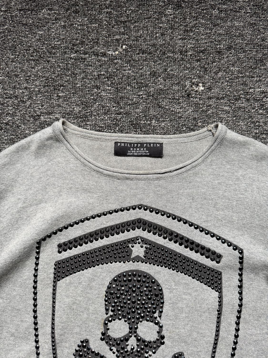 필립플레인 스컬 니트 스웨터 상품이미지5