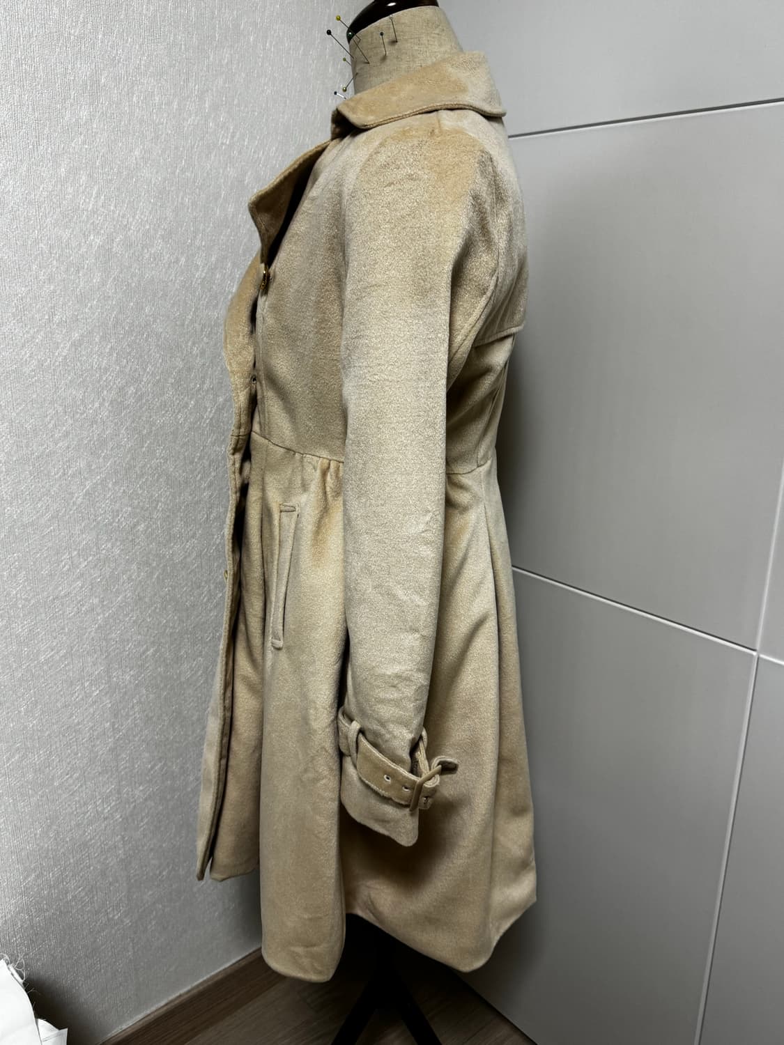 히메갸루 라떼갸루깔 코트원피스 상품이미지3