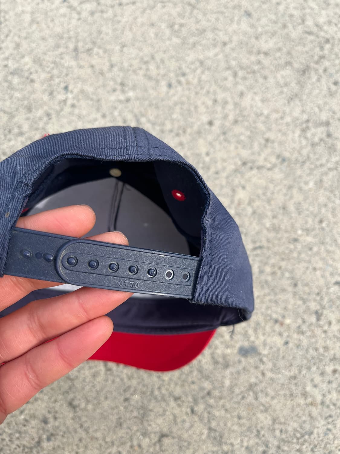 빈티지 투톤 볼캡 자수 선페이드 상품이미지4