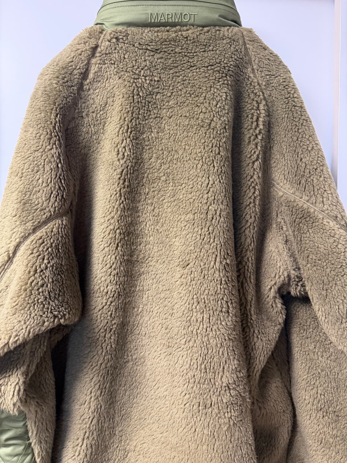 마모트캐피탈 플리스 점퍼 카키 L 상품이미지5