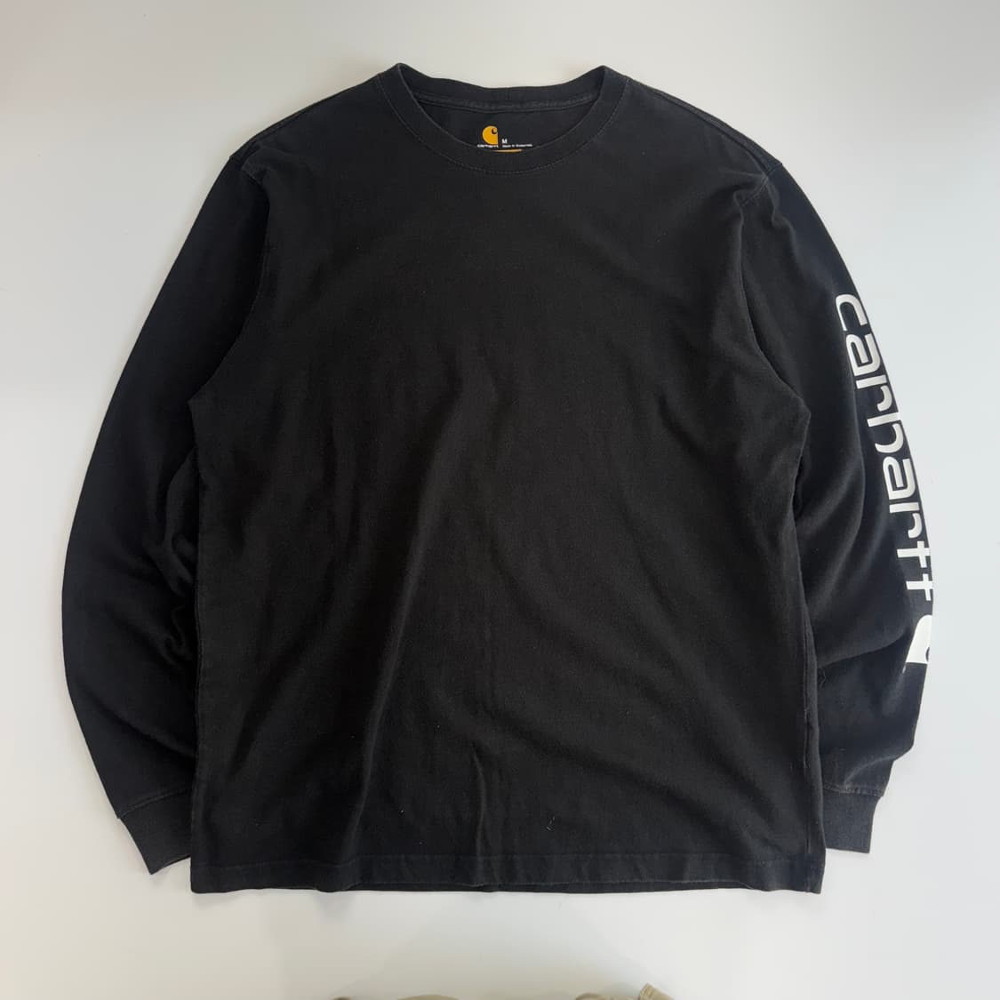 Carhartt 칼하트 사이드로고 블랙 롱슬리브 상품이미지3