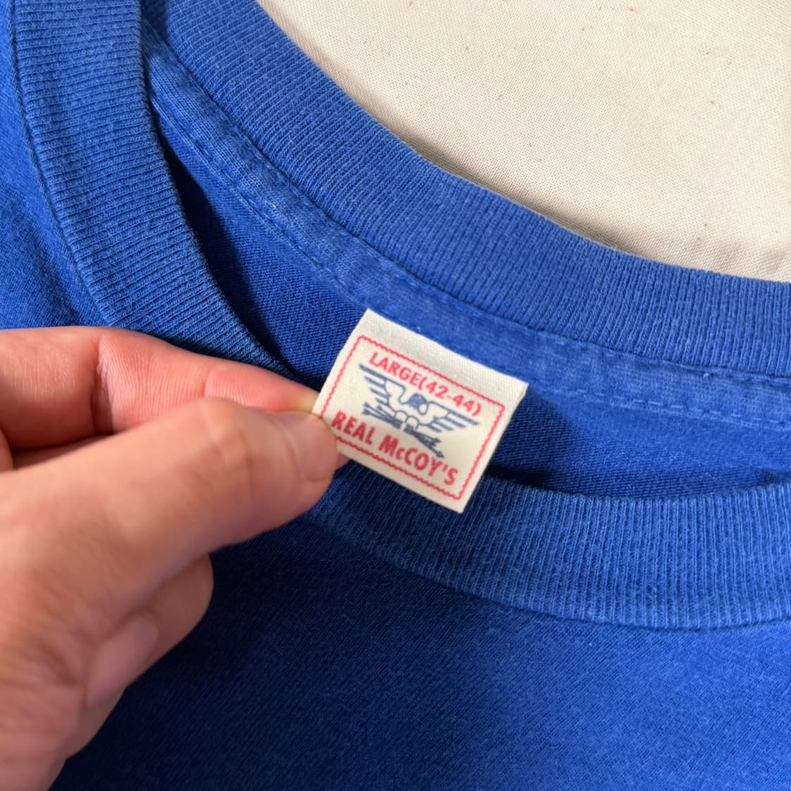 90s 리얼 맥코이 반팔 티셔츠 반팔티 상품이미지3