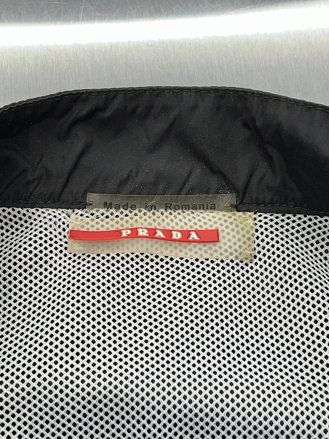 프라다 07aw 나일론 라이트 블랙 윈드 브레이커 자켓 상품이미지7