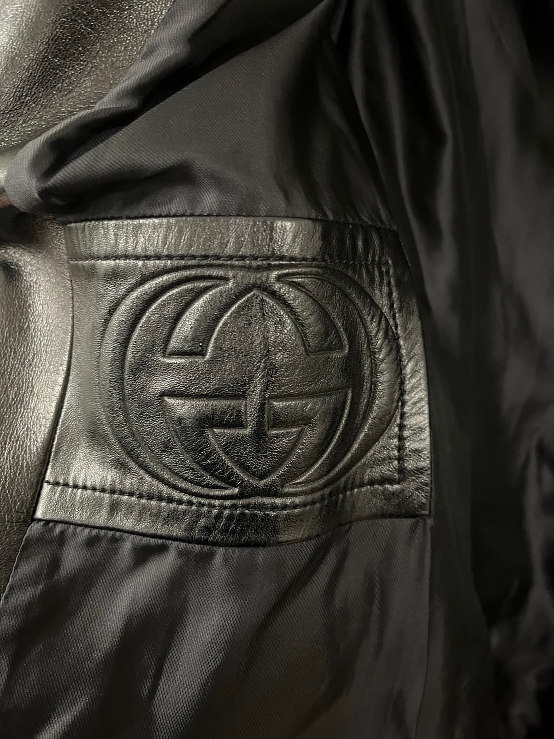 구찌 톰포드 2004 램스킨 레더 롱코트 상품이미지9